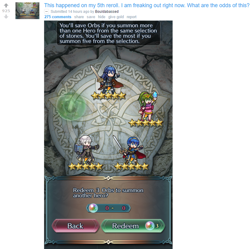 Illustration for article titled Fire Emblem Heroes Fans Are Deleting And Reinstalling The Game For Better Characters